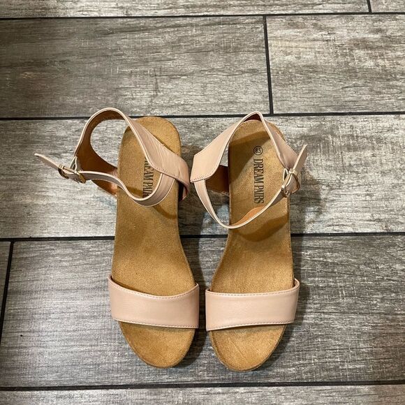 NWT Dream Pairs Wedge Sandal - Picture 4 of 13